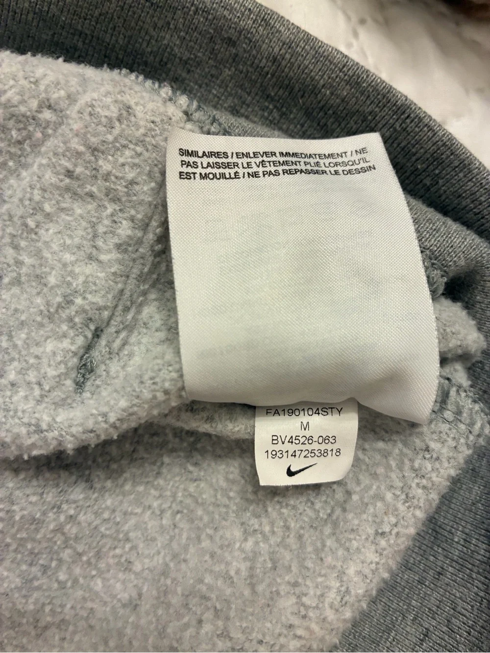 Nikes Sportswear Women’s Funnel/Cowl Neck Hoodie. Size Medium.